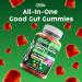 Clean Nutraceuticals Digestive Enzymes with Probiotics & Prebiotics for Digestive Health Gummies & L-Glutamine for Gut Health Bromelain Apple Pectin Inulin FOS Plant Based Vegan Gummy Vitamins 1 - Buy Online on GoSupps.com