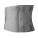 Rehband Back Brace for Men & Women Lumbar Support Belt for Work & Sports Back Belt for Stabilizing Lumbar Spine & Back Individually Adjustable Colour:Grey Size:Small/Medium Small / Medium Grey