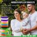 Anbar Mosquito Repellent Bracelets Bands for Adults and Kids 14 Pack All-Natural Deet-Free Non-Toxic Protection Stretchy Waterproof Anti-Mosquito Wristbands for Hiking and Camping - Buy Online on GoSupps.com