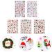5 Sheets Nail Art Stickers Winter Stickers for Kids Xmas Nail Stickers Decorative Fingernail Stickers Holiday Fingernail Decals Manicure Decals Accessories Christmas Child - Buy Online on GoSupps.com