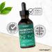 Liquid Chlorophyll Drops for Water | 100ml - 3+ Months Supply | Vegan Liquid Food Supplement Extracted from Alfalfa | Mint Flavour | by Horbaach - Buy Online on GoSupps.com
