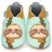 Baby Shoes with Soft Sole - Baby Girl Shoes - Baby Boy Shoes - Leather Toddler Shoes - Baby Walking Shoes 18-24 Months Sloth