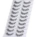 False Eyelashes 10 Pairs 15MM Cat Eye Faux Mink Lashes - 8D Wispy Extension Pack for Natural Look - Reusable Cruelty Free Soft Clear Band - Buy Online on GoSupps.com