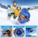 Aoskie Dinosaur Snow Tube - Heavy Duty Inflatable Sled for Outdoor Sledding | Double-Layered Bottom | Winter Fun for Kids and Adults - Buy Online on GoSupps.com