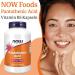 Now Foods Pantothenic Acid 500 mg - High Dose Vitamin B5 250 Vegan Capsules Gluten-Free & Soy-Free Laboratory Tested - International Shipping Available - Buy Online on GoSupps.com