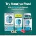 NEURIVA Brain + Eye Supplement with Lutein, Vitamins A C E, Zinc | Memory, Focus & Eye Health | 30 ct Capsules - Buy Online on GoSupps.com