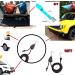 2 Pairs Heavy Duty Kayak Rack with Ratchet Tie - Easy Mount on Car Roof Top Crossbar for Kayak Canoe Boat Surf Ski - J-Bar Rack - Buy Online on GoSupps.com
