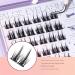 Fish Tails Glueless Press-On Eyelashes Press on Lashes No Glue Needed Diy Eyelash Extensions Fish Tail Eyelashes Self-Adhesive Eyelashes Lash Extension Kit With Lash Tweezers (Wide Stem Fish Tail) - Buy Online on GoSupps.com