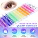 120 Colored Cluster Lash Extension Kit - DIY Home Application with Bond Seal & Applicator Tool - Buy Online on GoSupps.com