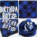 Dog Birthday Hat & Bandana Set - 3pcs Blue Dog Party Accessories for Boys & Girls - Perfect for Puppies & Cats - Buy Online on GoSupps.com