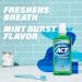 ACT Restoring Zero Alcohol Fluoride Mouthwash 33.8 fl. oz. Strengthens Tooth Enamel Mint Burst (Pack of 2) - Buy Online on GoSupps.com