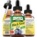 MYVIDAPURE Organic BLACK SEED OIL Certified Organic 100% Natural Pure VIRGIN UNREFINED Undiluted Cold Pressed Carrier Oil for Face Skin Hair Lip Care (1 Fl Oz) 1 Fl Oz (Pack of 1)