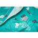 LittleLife Children's Waterproof All-In-One Puddle Rain Suit | Teal Clouds | 18-24 Months - Buy Online on GoSupps.com