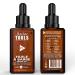 Beard Oil N 1 | 100% Natural | 30ml - Made in France | Promotes Beard Growth with Castor Oil 7 Vegetable Oils Essential Oils & Vitamin E - Premium Beard Care - Buy Online on GoSupps.com