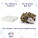 SoapSox Kids Exfoliating Bath Scrub Toy - Hendrix The Hedgehog | Soft Animal Wash Cloth Sponge for Babies, Kids, Children - Buy Online on GoSupps.com