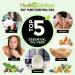 Healing Solutions Deep Muscle Relief Essential Oil - 100% Pure & Organic 10ml - Pain Ease Blend for Muscle Relief - 0.33 Fl Oz - Buy Online on GoSupps.com