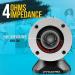 Pyramid 300 Watt Marine Tweeter Speaker Pair - Aluminum Bullet Horn, Titanium Dome Tweeter, 2k-25kHz Frequency, 4 Ohm, Heavy Duty Magnet Structure - TW28 - Buy Online on GoSupps.com