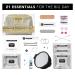 Pinch Provisions Bridesmaid Minimergency Kit - 21 Wedding Day Essentials - Bridal Shower Gift - Champagne Glitter - Buy Online on GoSupps.com