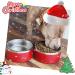 IKITCHEN 64 oz Stainless Steel Dog Bowl - Durable Non-Skid Pet Feeding Bowl - Double Wall Insulated Heavy Duty with Rubber Bottom - Medium/Large Dogs - Red - Buy Online on GoSupps.com