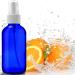 Blue Glass Spray Bottles - 4oz, Set of 2 for Oils, Beauty, Cleaning, Aromatherapy - Refillable, Portable Misters with Caps and Labels - Buy Online on GoSupps.com