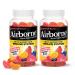 Airborne 750mg Vitamin C Gummies For Adults, Immune Support Gummies With Powerful Antioxidants Vit C & E - (2x63 count bottle), Assorted Fruit Flavor 2x63ct Assorted Fruit Gummies