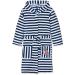 Playshoes Unisex Children's Fleece Bathrobe Dressing Gown 146-152 Stripes