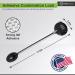 Urban August Adhesive Combination Lock  Childproofing & Baby Safety  Heat Resistance  Easy to Install with Heavy Duty 3M Adhesive Tape  Best for Cabinets  Drawers  Doors & refrigerators (One) 1 - Black - Buy Online on GoSupps.com