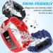eseekgo Compatible with Fitbit Ace 2 Bands for Kids 6+  3-Pack Colorful Silicone Rubber Adjustable Replacement Sport Swim-Friendly Bands for Girls Boys  Black+Navy+Red A. Black+Navy+Red - Buy Online on GoSupps.com