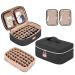 CURMIO Essential Oil Storage Case - 40 Bottle Organizer with 2 Detachable Pouches and Handle, Black (Bag Only) - Buy Online on GoSupps.com