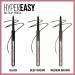 Maybelline New York Eyestudio Hyper Easy No Slip Pencil Black 0.04 Oz Pack of 2 - 001 Black (0.021 Ounce) - Buy Online on GoSupps.com