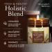 Handmade Natural Coconut Wax Candle - 100% Vegan Non-Toxic Scented for Home - Clean Burning 8 oz Candle Jar - Buy Online on GoSupps.com