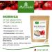 MORIVEDA Moringa Dip Tea | 100% Natural & Vegan | 20 Bags Moringa & Pomegranate Blend | Apple Cinnamon Ginger & Mint Options - Buy Online on GoSupps.com