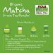 Now Foods Organic Matcha Green Tea Powder 3 oz - Real Tea for Health Benefits - Buy Online on GoSupps.com