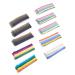 Hair needles 100 pieces bobby pins colorful rainbow colored hairpins webart slide straight slide hair clip metal painted durable hair clip
