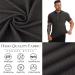 Men's Slim Fit Muscle Polo Shirt | Short Sleeve Golf Shirt | Dry Fit | Casual & Stylish | Black - Large - Buy Online on GoSupps.com