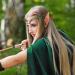 MOSTORY Elf Ears with Woodland Moon Forest Headpiece Cosplay Costumes Fairy Leaf Crown Headband and 2 Pairs Soft Elven Ears with Crystal for Women Womens Halloween Party Birthday Bridal - Buy Online on GoSupps.com