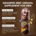 M inch Beef Organs Supplement Beef Liver Capsules with Kidney Pancreas Tribulus Terrestris CoQ10 Zinc & Magnesium for Men's Vitali*ty Energ*y Immune Support Gluten-Free Non-GMO 120 Count 120 Count (Pack of 1) - Buy Online on GoSupps.com