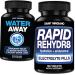 Saint Mingiano Rapid Rehydr8 Electrolyte Tablets 100 Capsules - with - Water Away - Diuretic Water Pills