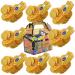 Oyoy 8x 100g gold coins made of milk chocolate I + free pirate box I 8x 12-14 pieces I fair trade cocoa i ideal as a side and for children's birthday cocoa milk chocolate 100 g (8 Pack)
