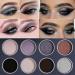 Natural Neutral Smokey Eyeshadow Palette - 12 Matte & Shimmer Shades for Perfect Smokey Eye Makeup - Buy Online on GoSupps.com