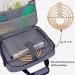 Baglher Purple Embroidery Storage Bag - Large-Capacity Multi-functional Kit Organizer with Shoulder Strap - Ideal for Embroidery Threads and Supplies - Buy Online on GoSupps.com