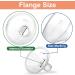 Maymom Myfit 13Mm Shields Compatible with Medela Breast Pump- Personalfit Freestyle Harmony Maxi Connector Connect to Widemouth/Narrow Connector Personalfit/Freestyle Flex Connector 2Pcs - Buy Online on GoSupps.com