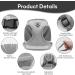 Escape Proof Cat Harness and Lead Set Soft Mesh Puppy Harness Adjustable Soft Cat Walking Jackets Breathable Cat Leash Comfortable Kitten Harness for Large Medium Small Pets Walking Grey(XS) - Buy Online on GoSupps.com