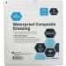 Medpride Waterproof Composite Wound Dressing Pads 6x6 Inch - 10-Pack, Sterile & Individually Wrapped - Medium Absorbency for Pressure Ulcers, Post Op Trauma - Men & Women - Buy Online on GoSupps.com