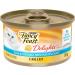Fancy Feast Delights with Cheddar Wet Cat Food Grilled Tuna & Cheddar Cheese Feast - 85 g Can (24 Pack) & Wet Cat Food White Meat Chicken Primavera - 85 g Can (24 Pack) Cat Food + Cat Food 85 g Can (24 Pack) - Buy Online on GoSupps.com