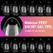 Melous 240PCS Pre Buff Short Almond Soft Gel Nail Tips - Half Matte Full Cover Nail Tips - C3-240 Pcs - Buy Online on GoSupps.com