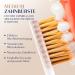 Royal Denta Gold Medium Toothbrush 4-Pack | Double Length Bristles for Interdental Cleaning | Gold Particles for Bacteria & Tartar Removal | Medium Strength | Multicolored - Buy Online on GoSupps.com