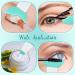 Greoer 2 Pieces Mascara Eyelash Shield Applicator Guard Tool Multi-function Eye Makeup Auxiliary Guard Tool Pads Reusable Silicone Eyelash Eyeshadow Auxiliary Applicator Tool for Makeup(Green) - Buy Online on GoSupps.com