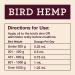 Hemp Well Bird Hemp Oil 2oz - Reduces Feather Plucking, Suppresses Destructive Behavior, Promotes Relaxation & Immune Support - Organically Sourced - Buy Online on GoSupps.com