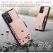 Buy Soonic Leather Cover for Samsung Galaxy A54 5G - Pink Magnetic Wallet Case with Zipper Card Slots Coin Compartment & Stand - Buy Online on GoSupps.com